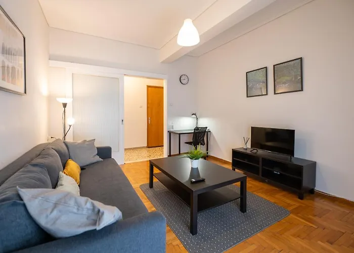 55 τ.μ. στο κέντρο με δωρεάν πάρκινγκ 아파트 라리사